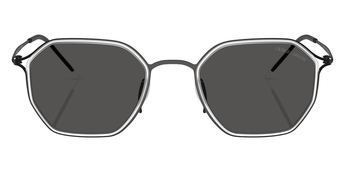 GIORGIO ARMANI AR6188 300187 49 - Matte Black / Dark Gray #id:ar6188300187_s:104100