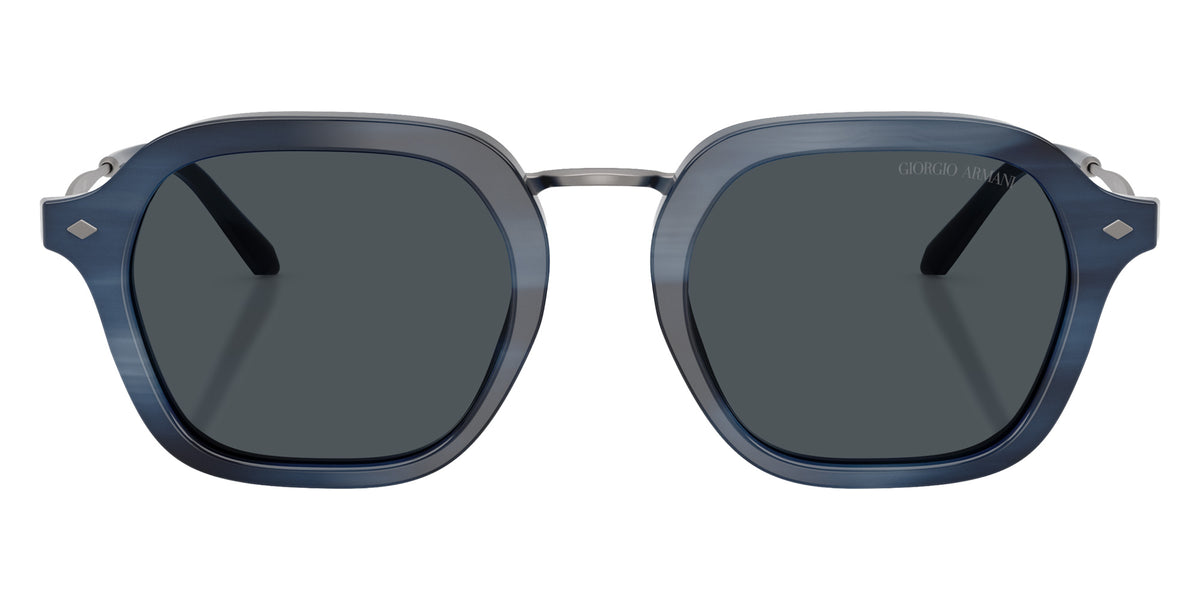 GIORGIO ARMANI AR6190 6464R5 49 - Stripped Blue / Blue #id:ar61906464r5_s:104100