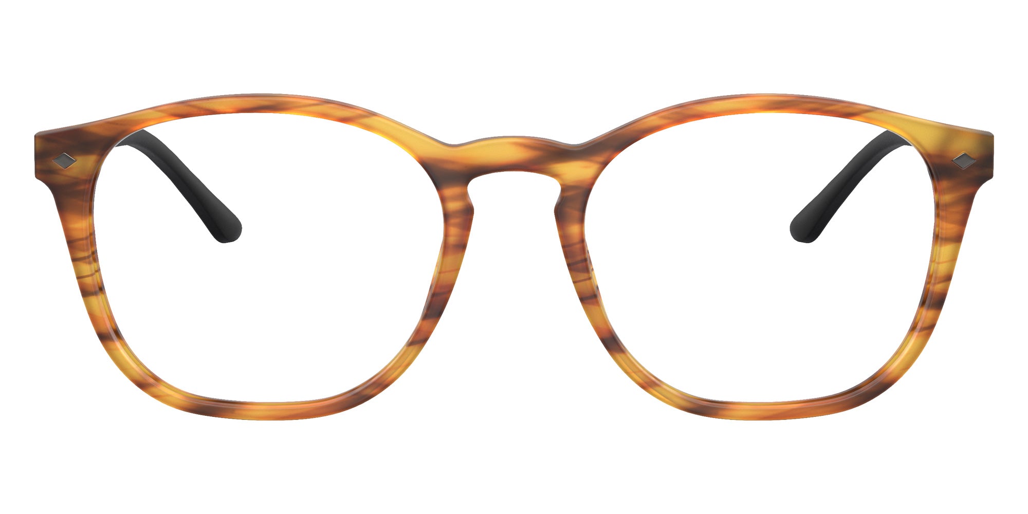 GIORGIO ARMANI AR7074 5562 50 - Matte Striped Light Brown #id:ar70745562_s:108100