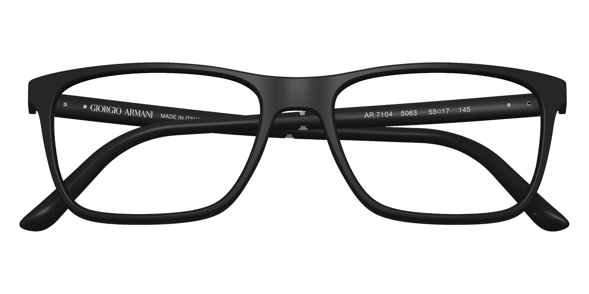 GIORGIO ARMANI AR7104 5063 55 - Black Rubber #id:ar71045063_s:100120