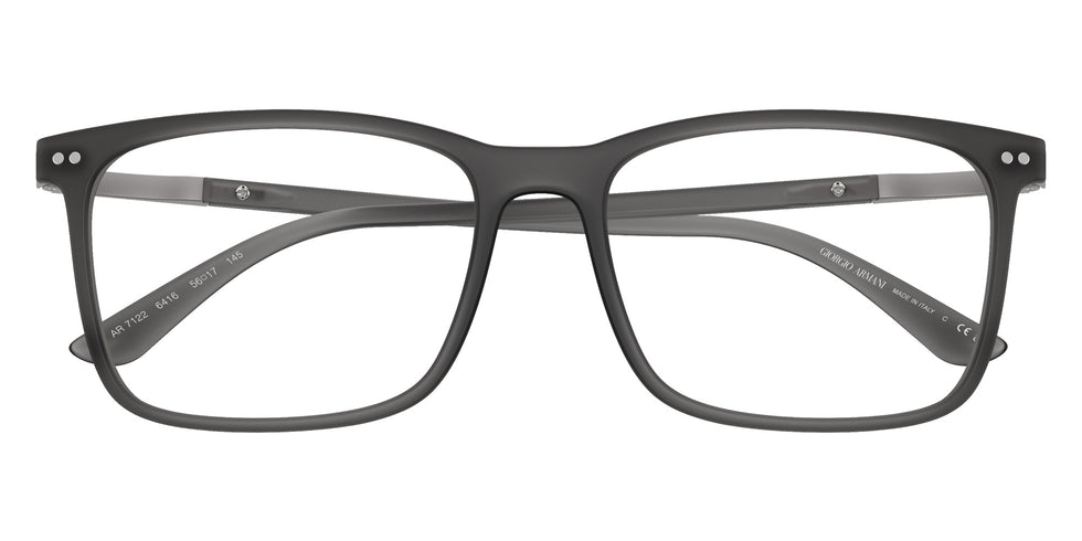 GIORGIO ARMANI AR7122 6416 54 - Matte Transparent Gray #id:ar71226416_s:100100
