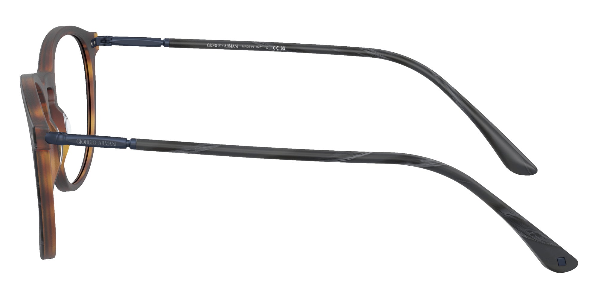 GIORGIO ARMANI AR7125 5570 50 - Matte Gray Horn #id:ar71255570_s:102110