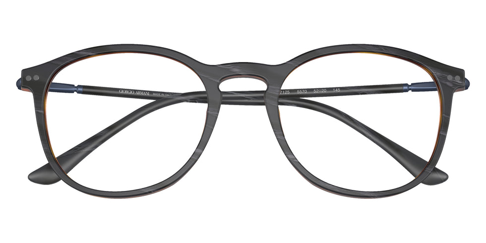 GIORGIO ARMANI AR7125 5570 50 - Matte Gray Horn #id:ar71255570_s:102120