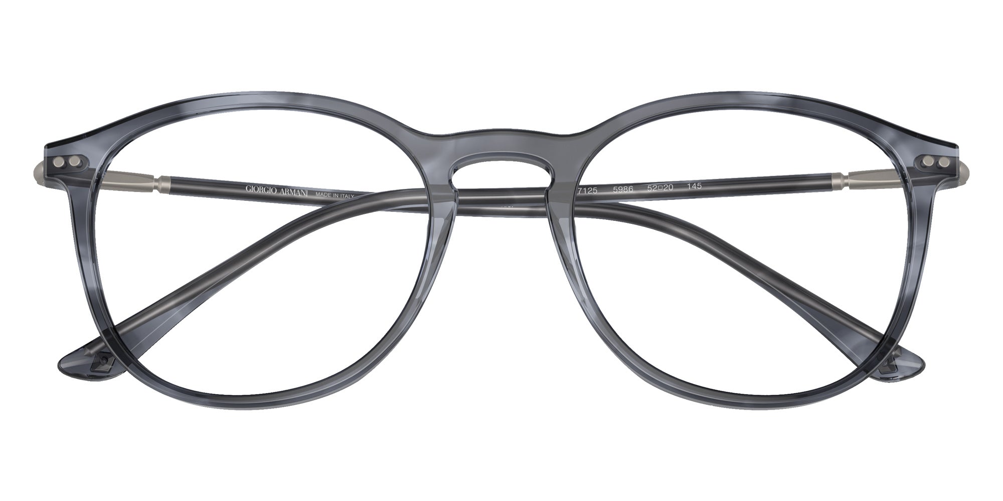 GIORGIO ARMANI AR7125 5986 50 - Striped Blue #id:ar71255986_s:110120