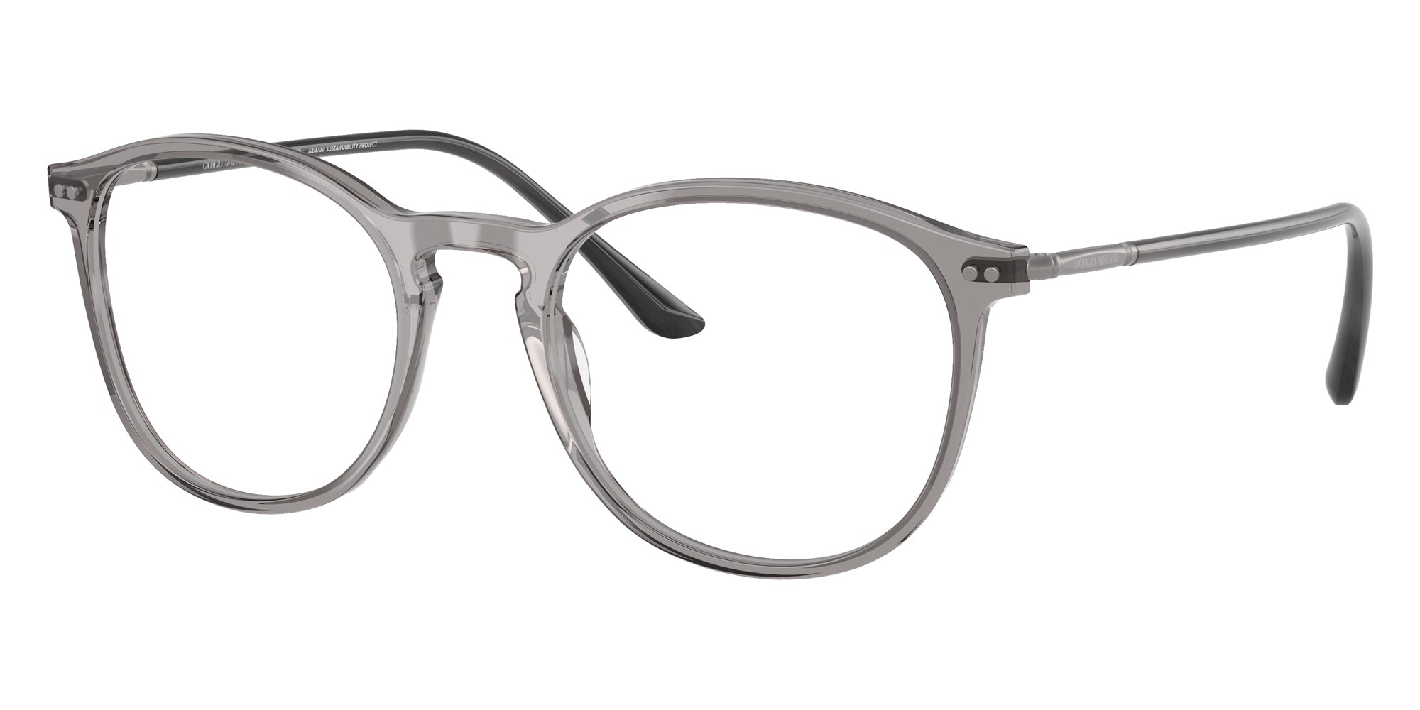 GIORGIO ARMANI AR7125 6070 52 - Transparent Gray #id:ar71256070_s:112105