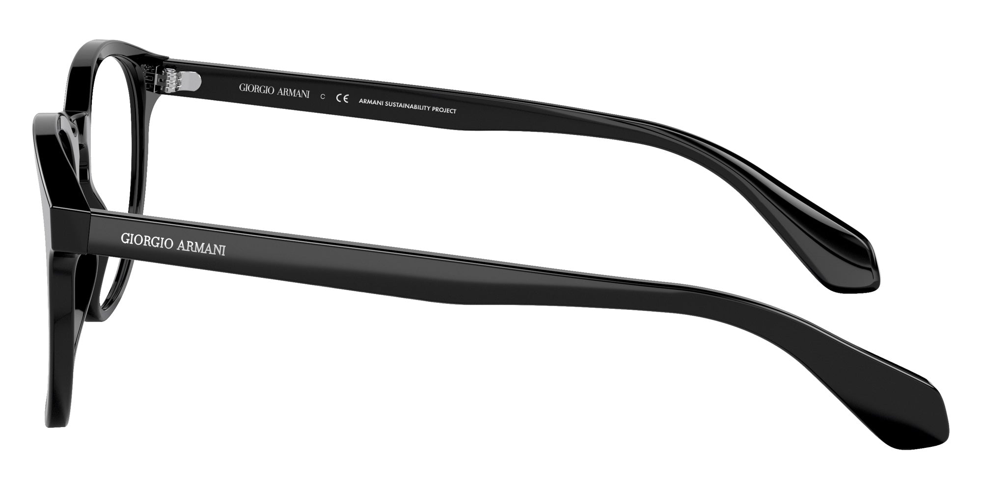 GIORGIO ARMANI AR7216F 5875 53 - Shiny Black #id:ar7216f5875_s:100110