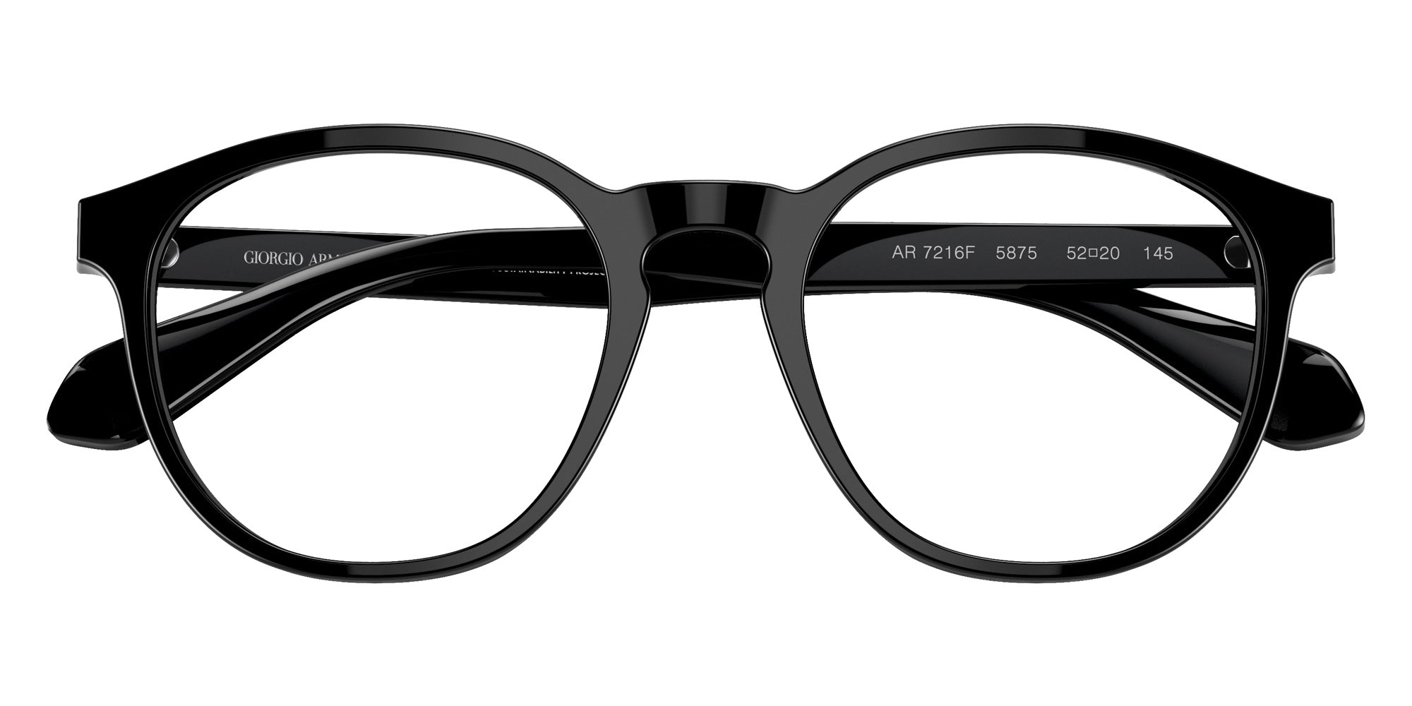 GIORGIO ARMANI AR7216F 5875 53 - Shiny Black #id:ar7216f5875_s:100120
