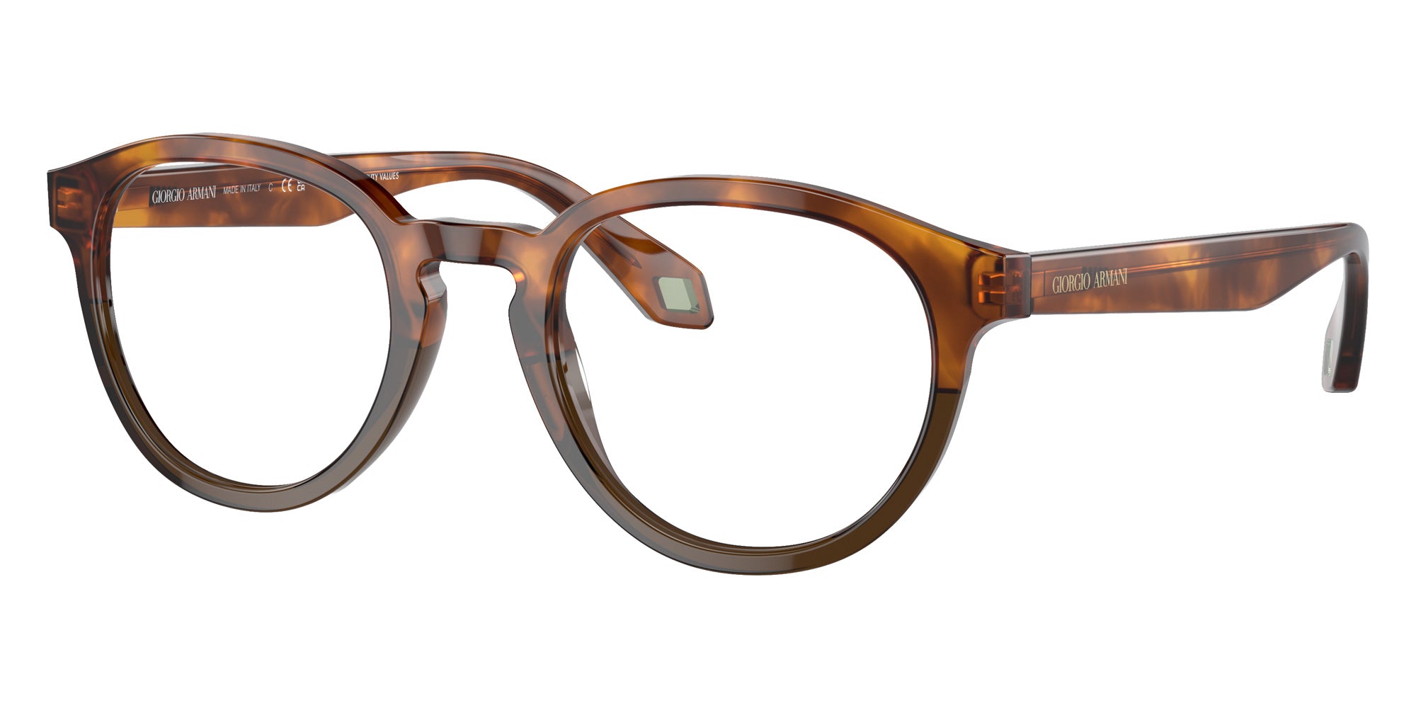 GIORGIO ARMANI AR7248 5988 50 - Havana Red/Opal Olive Green #id:ar72485988_s:100105