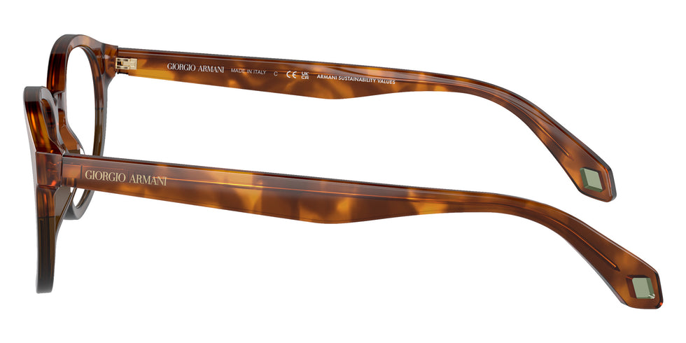 GIORGIO ARMANI AR7248 5988 50 - Havana Red/Opal Olive Green #id:ar72485988_s:100110