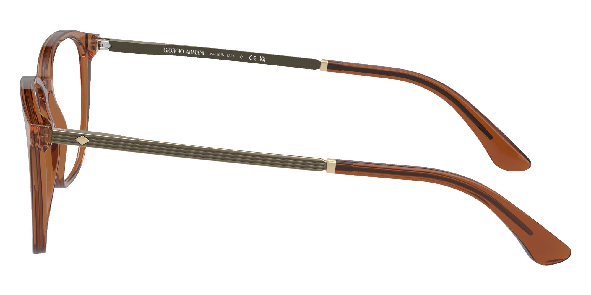 GIORGIO ARMANI AR7250 6046 51 - Transparent Brown #id:ar72506046_s:100110