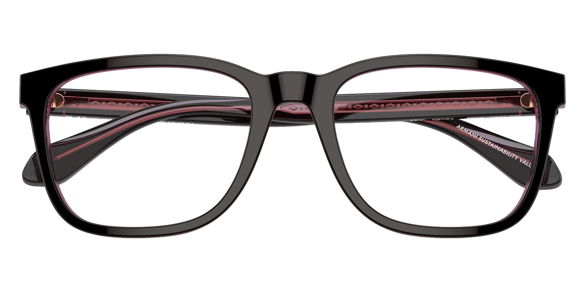 GIORGIO ARMANI AR7255 6088 55 - Top Brown/Transparent Pink #id:ar72556088_s:102120