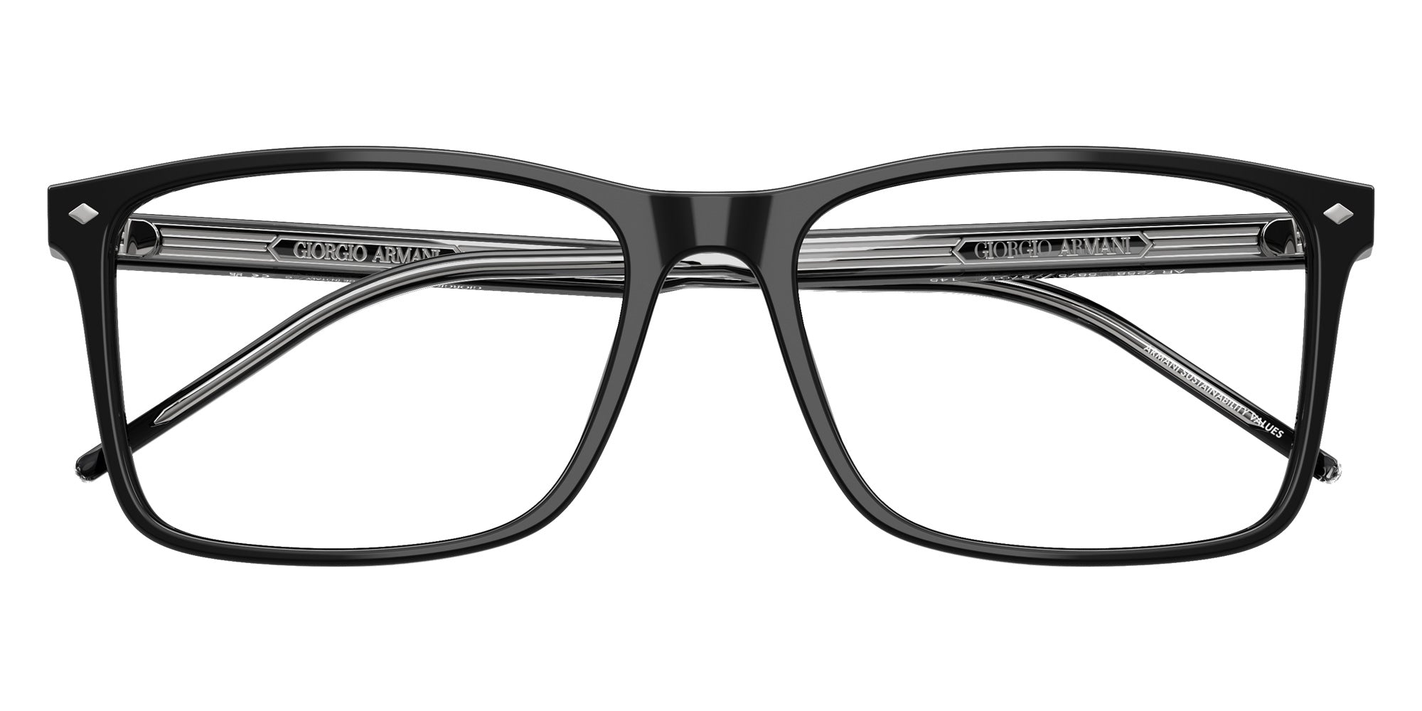 GIORGIO ARMANI AR7258 5875 55 - Black #id:ar72585875_s:100120