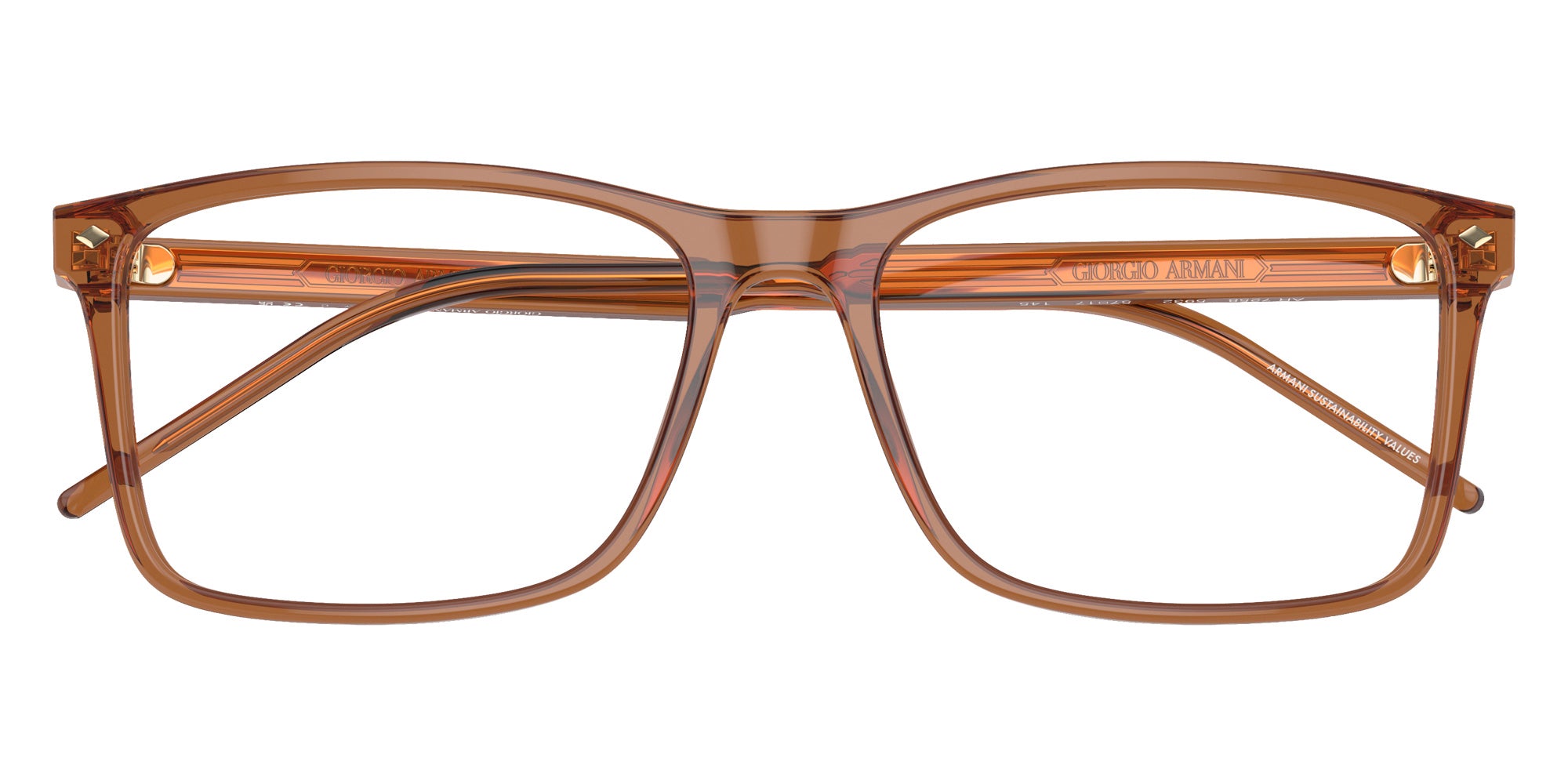 GIORGIO ARMANI AR7258 5932 55 - Transparent Brown #id:ar72585932_s:100100