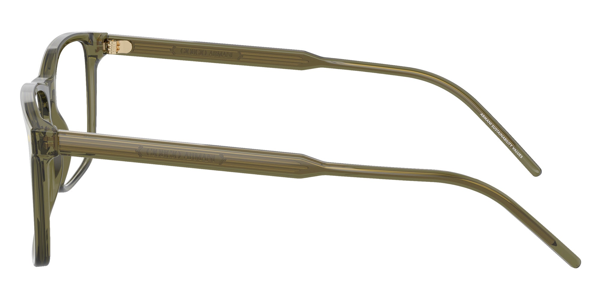 GIORGIO ARMANI AR7258 6074 55 - Transparent Green #id:ar72586074_s:112110