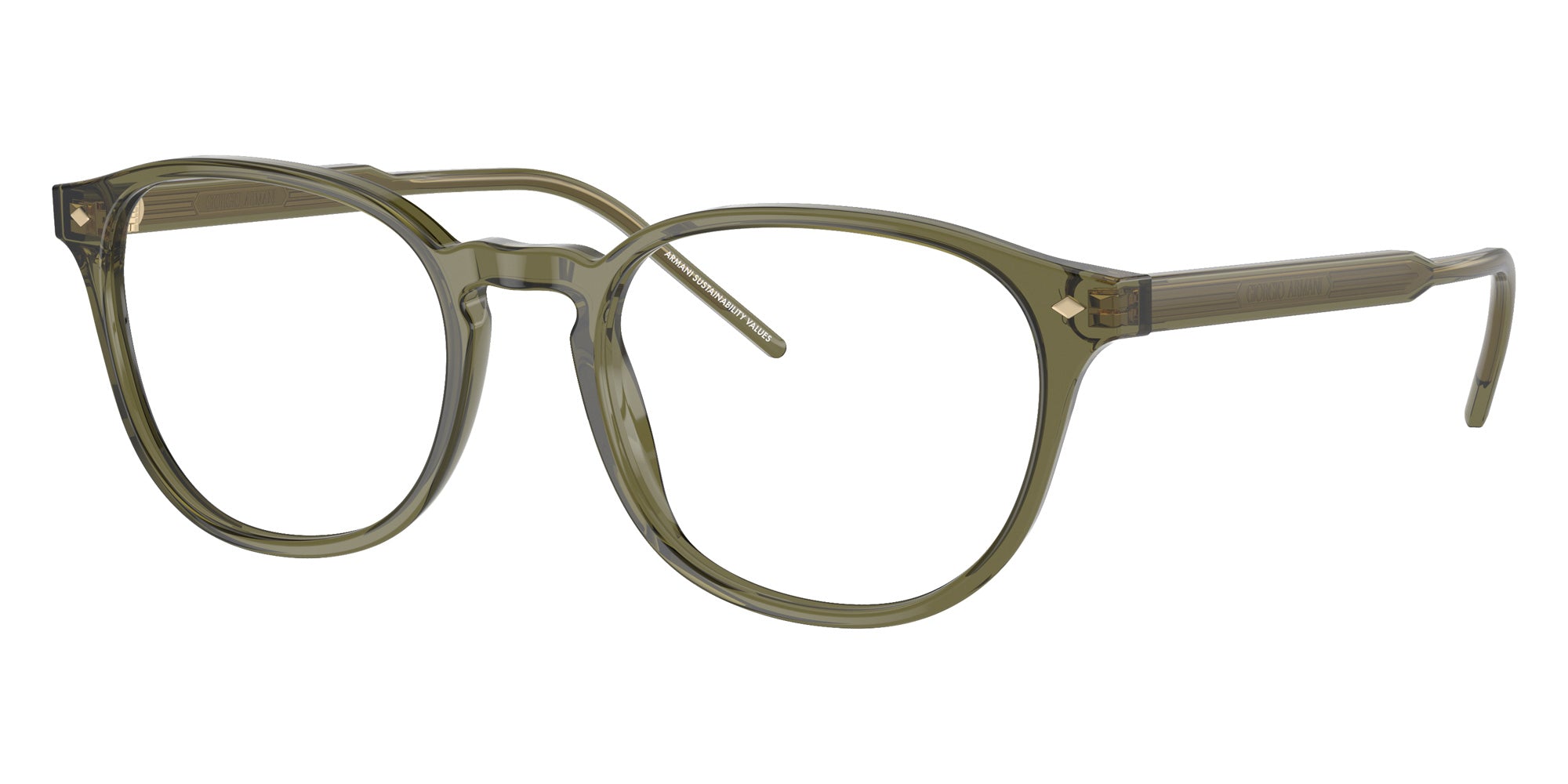 GIORGIO ARMANI AR7259 6074 50 - Transparent Green #id:ar72596074_s:106105