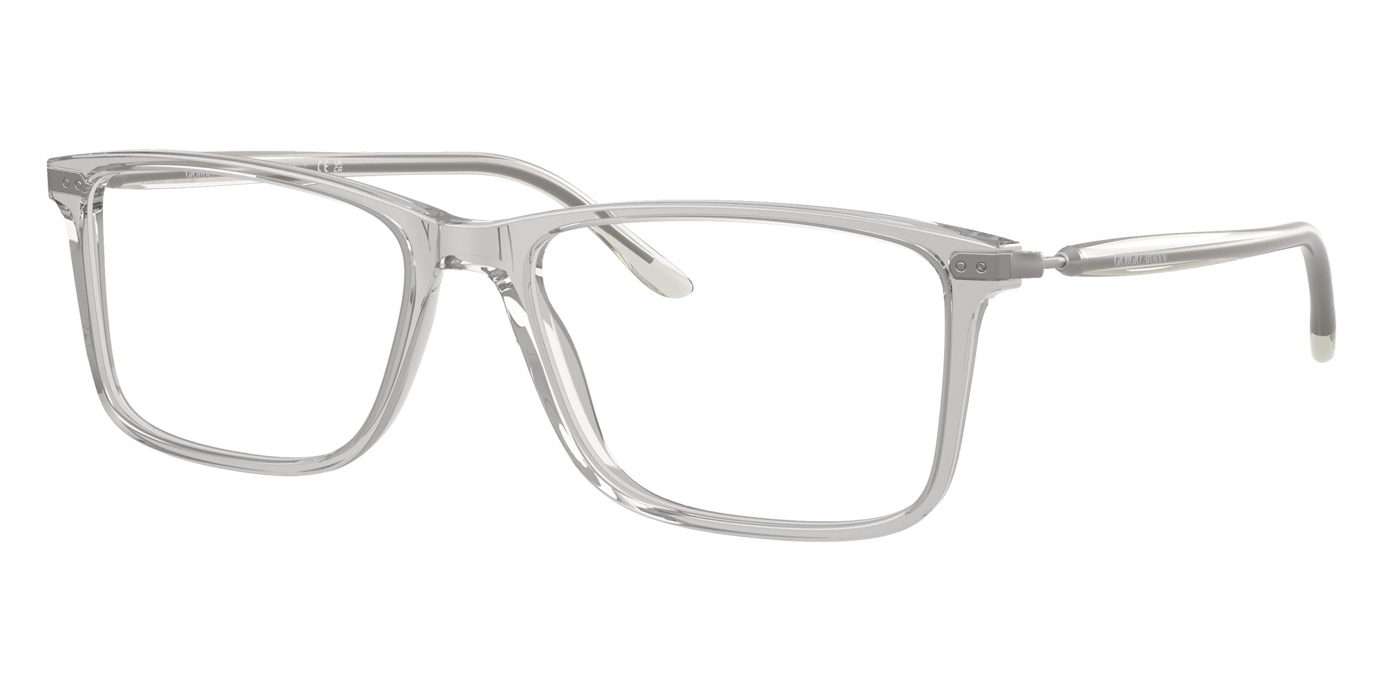 GIORGIO ARMANI AR7261F 6080 56 - Transparent Gray #id:ar7261f6080_s:100105
