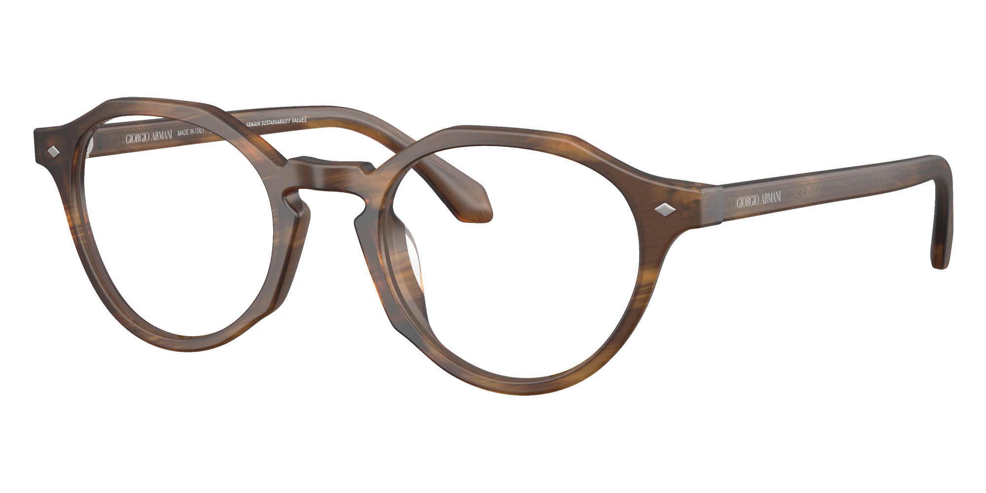 GIORGIO ARMANI AR7264U 5404 47 - Striped Brown #id:ar7264u5404_s:100105