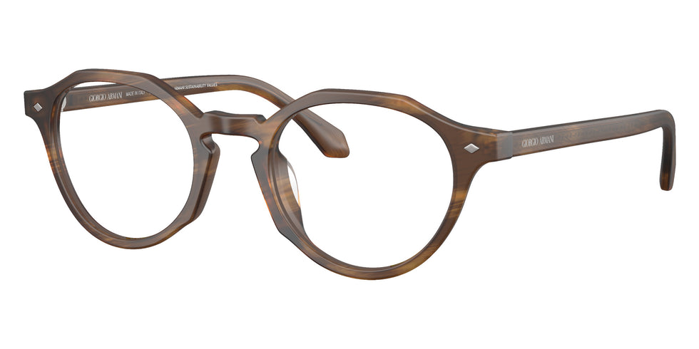 GIORGIO ARMANI AR7264U 5404 47 - Striped Brown #id:ar7264u5404_s:100105