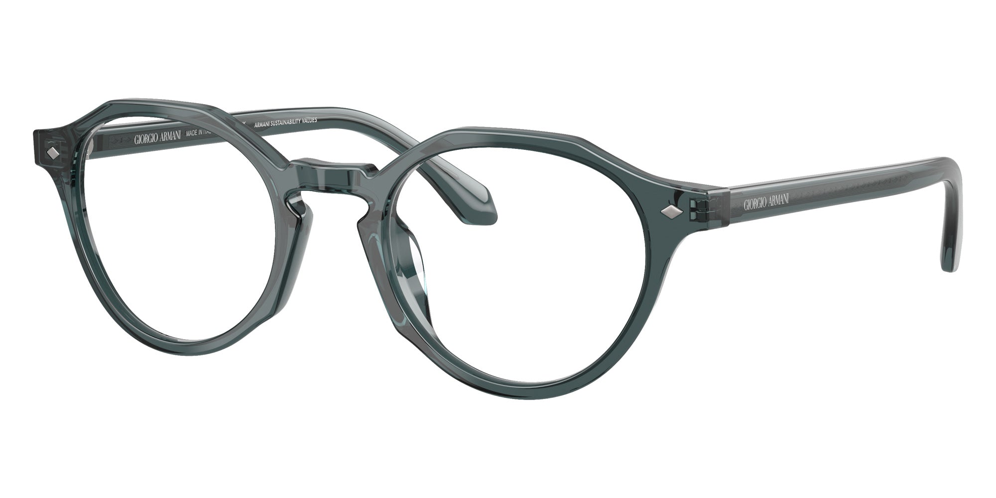 GIORGIO ARMANI AR7264U 6171 47 - Transparent Gray #id:ar7264u6171_s:108105