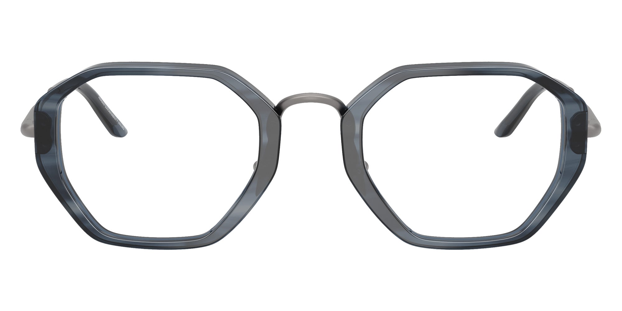 GIORGIO ARMANI AR7282 6303 48 - Striped Smoke #id:ar72826303_s:102100