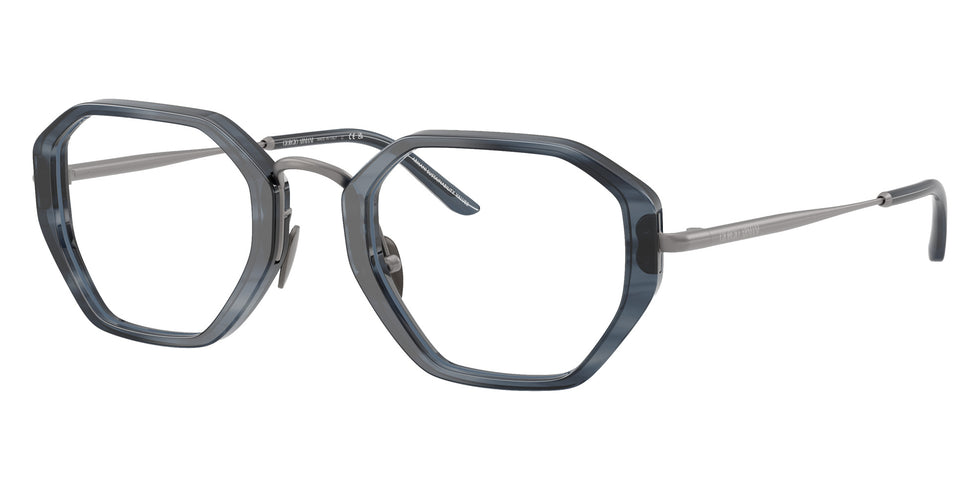 GIORGIO ARMANI AR7282 6303 48 - Striped Smoke #id:ar72826303_s:102105