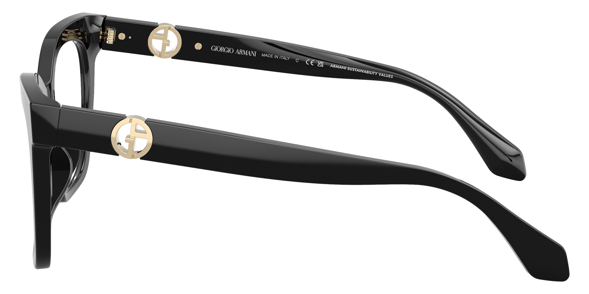 GIORGIO ARMANI AR7286U 5875 52 - Black #id:ar7286u5875_s:100110