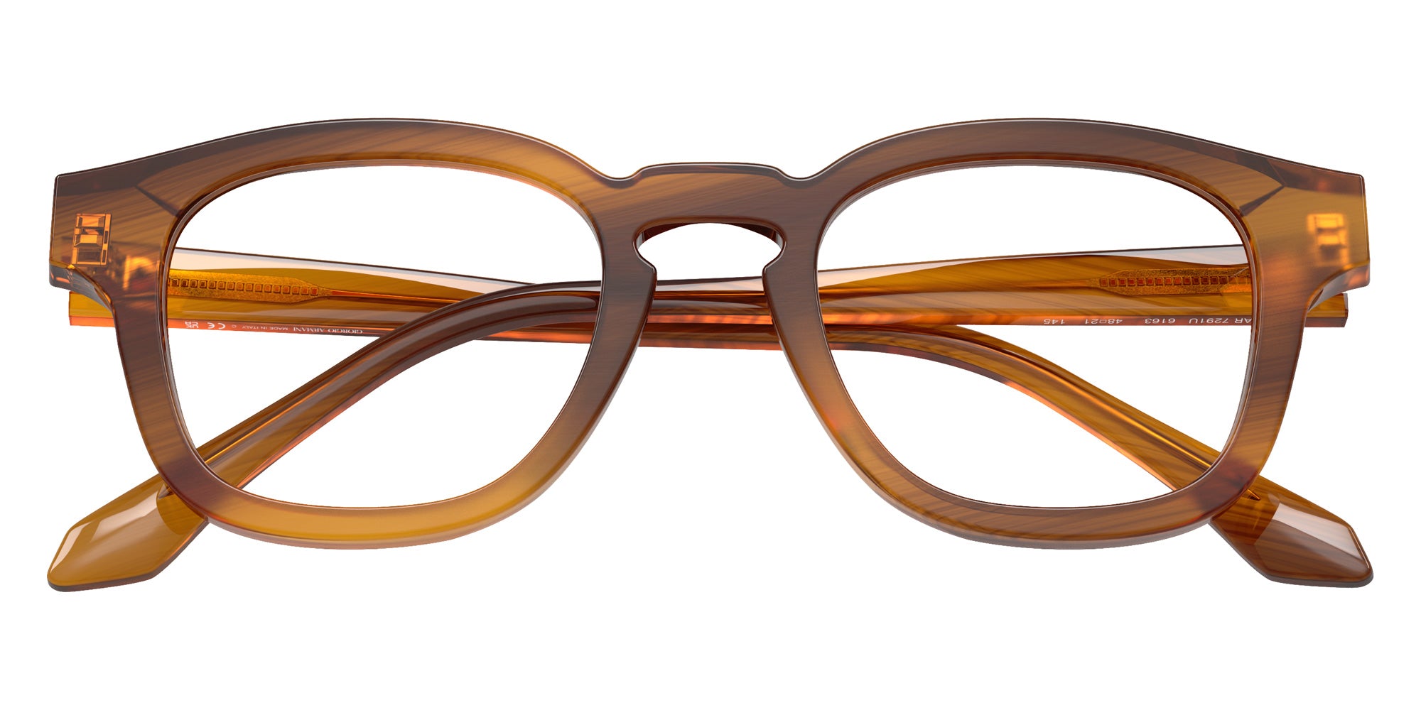 GIORGIO ARMANI AR7291U 6163 46 - Striped Honey #id:ar7291u6163_s:104100