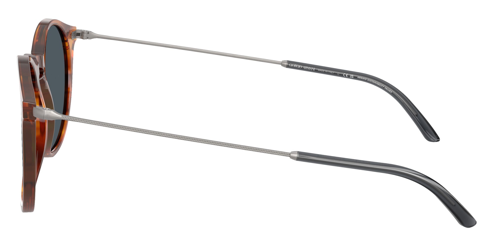 GIORGIO ARMANI AR8121 576287 51 - Red Havana / Gray #id:ar8121576287_s:100110