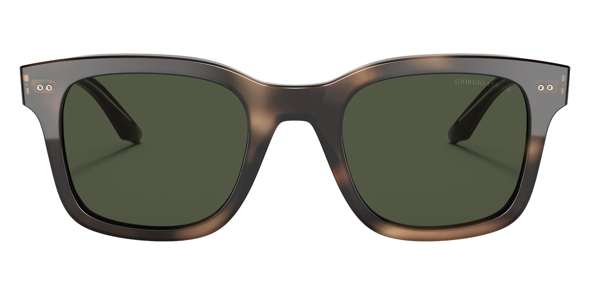 GIORGIO ARMANI AR8138 573431 51 - Striped Dark Brown / Green #id:ar8138573431_s:102100