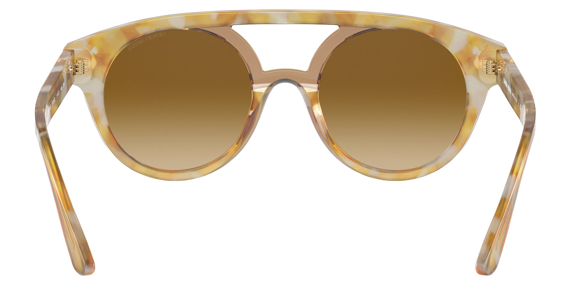 GIORGIO ARMANI AR8163 Runway 57612L 51 - Yellow Tortoise/Brown / Light Yellow Gradient Ochre #id:ar816357612l_s:100115