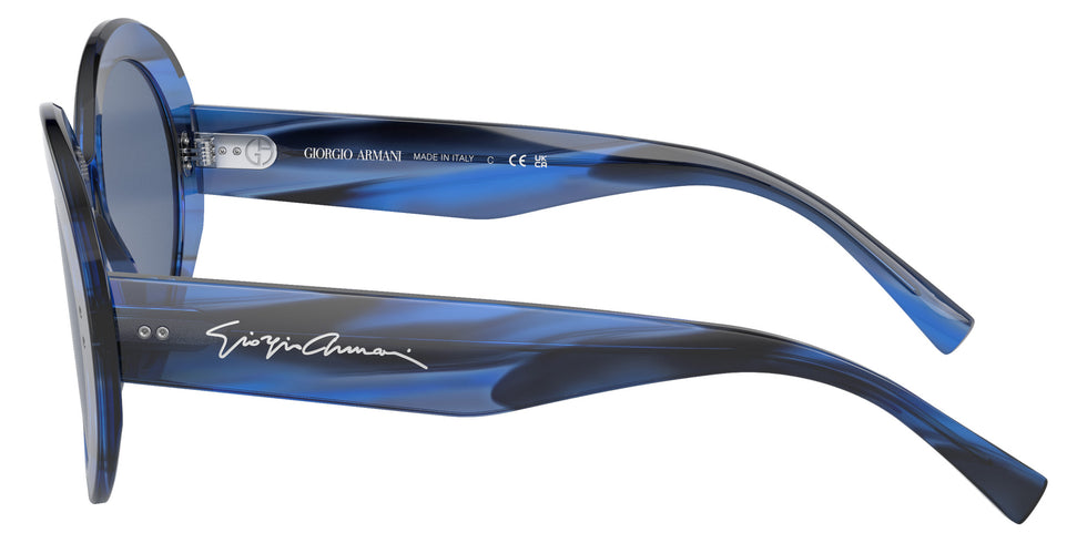 GIORGIO ARMANI AR8174 595380 53 - Striped Blue #id:ar8174595380_s:100110