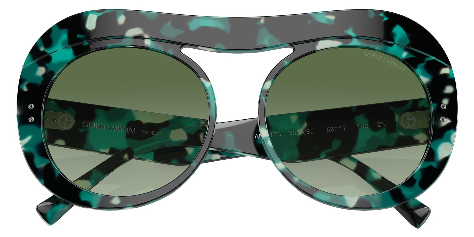 GIORGIO ARMANI AR8178 56558E 56 - Green Tortoise #id:ar817856558e_s:100100