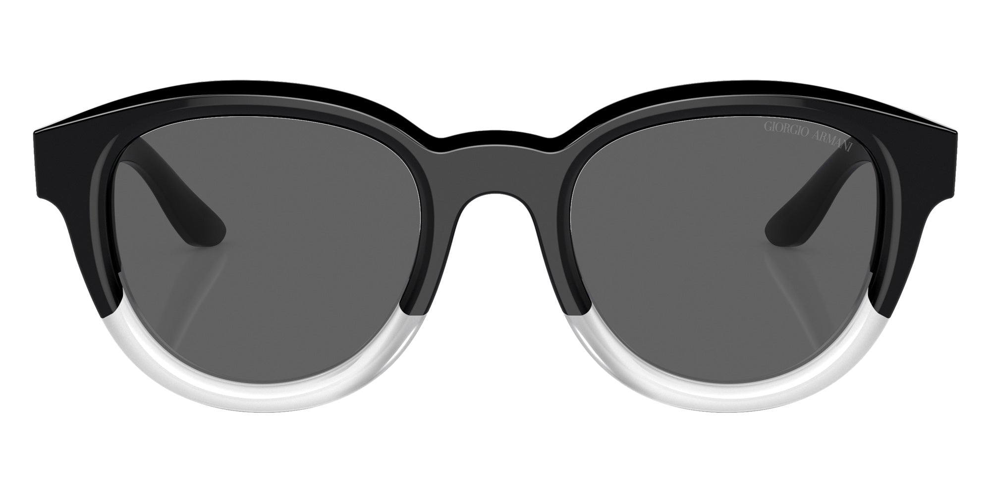 GIORGIO ARMANI AR8181 5996B1 49 - Gradient Black/White / Dark Gray #id:ar81815996b1_s:100100