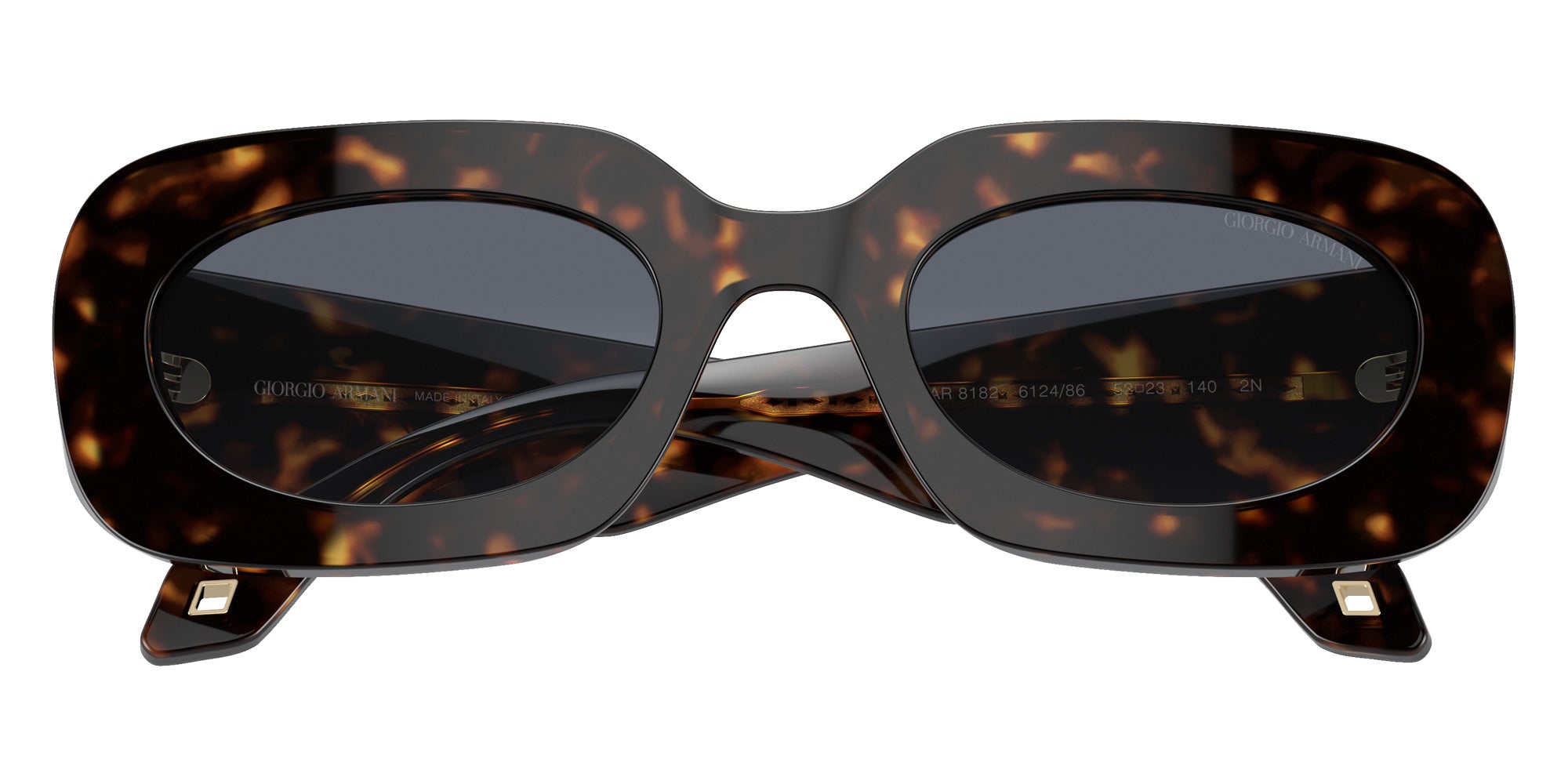 GIORGIO ARMANI AR8182 612486 52 - Havana / Light Blue Gradient Gray #id:ar8182612486_s:100120