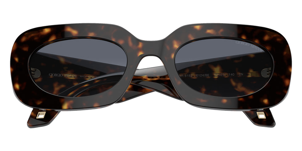 GIORGIO ARMANI AR8182 612486 52 - Havana / Light Blue Gradient Gray #id:ar8182612486_s:100120