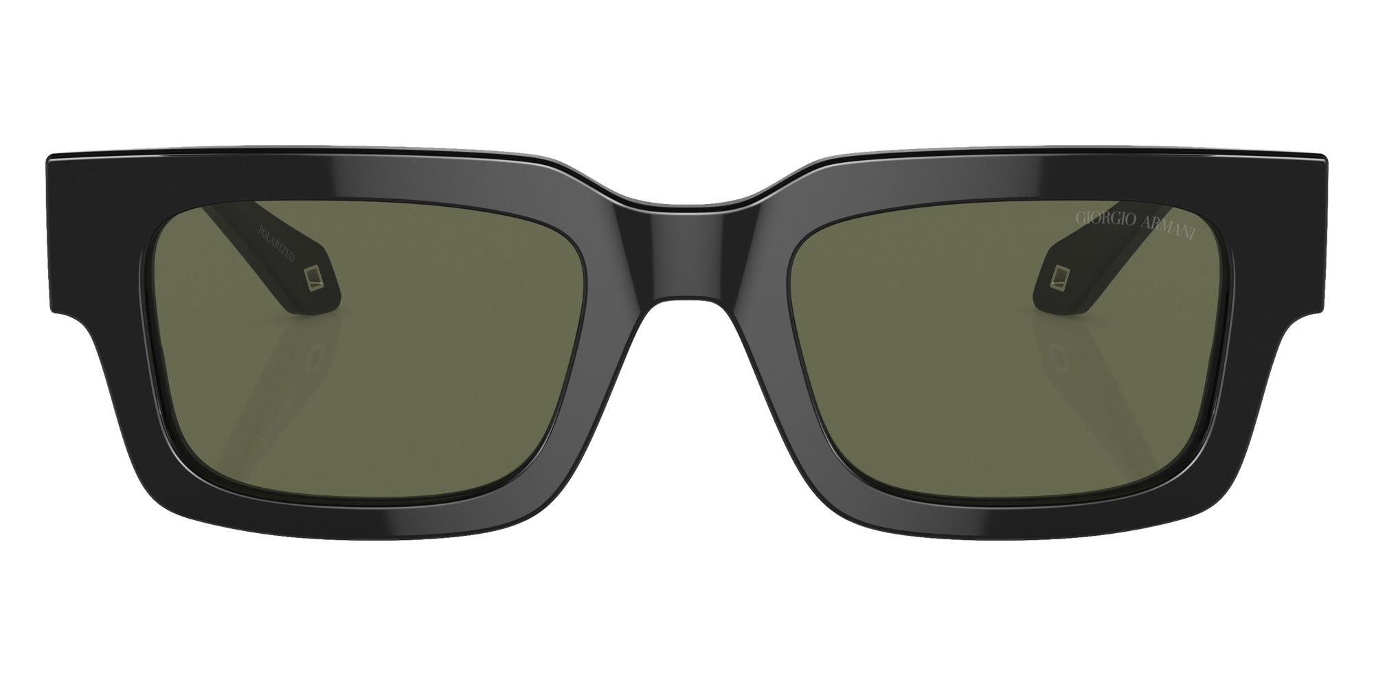 GIORGIO ARMANI AR8184U 587558 52 - Black / Polarized Green #id:ar8184u587558_s:100100