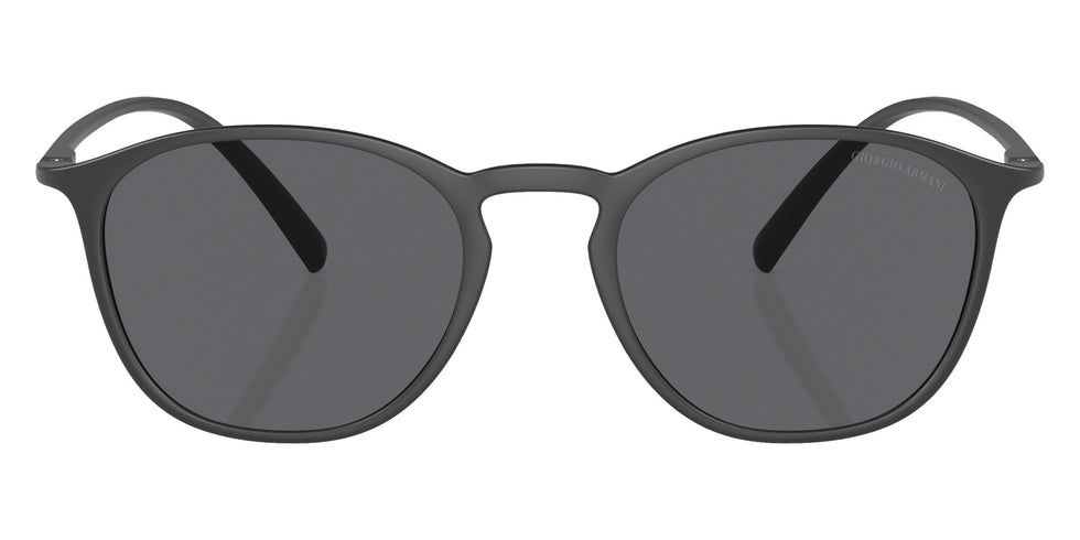 GIORGIO ARMANI AR8186U 506081 52 - Matte Gray / Polarized Dark Gray #id:ar8186u506081_s:100100