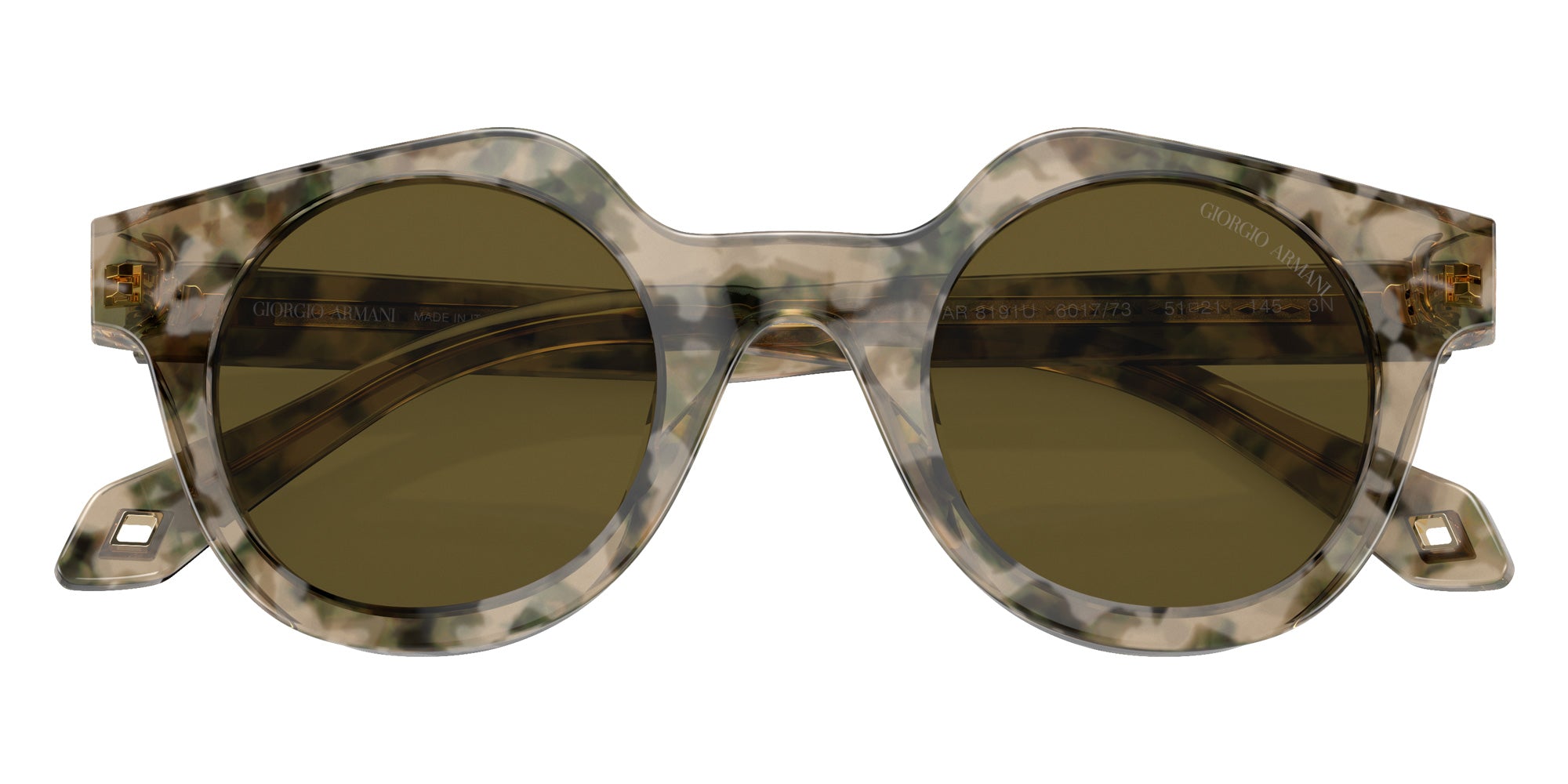 GIORGIO ARMANI AR8191U 601773 45 - Beige Havana / Dark Brown #id:ar8191u601773_s:100120