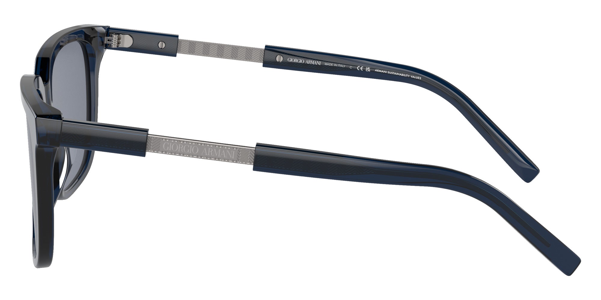 GIORGIO ARMANI AR8202U 604719 55 - Transparent Blue / Blue #id:ar8202u604719_s:100110