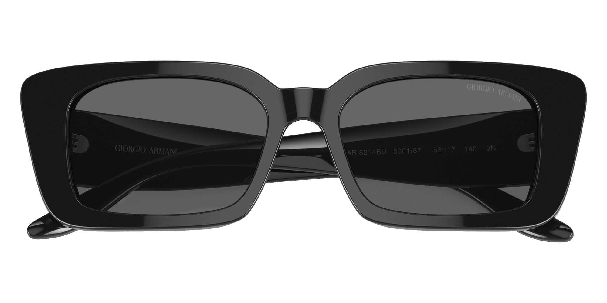 GIORGIO ARMANI AR8214BU 500187 53 - Black / Dark Gray #id:ar8214bu500187_s:100120