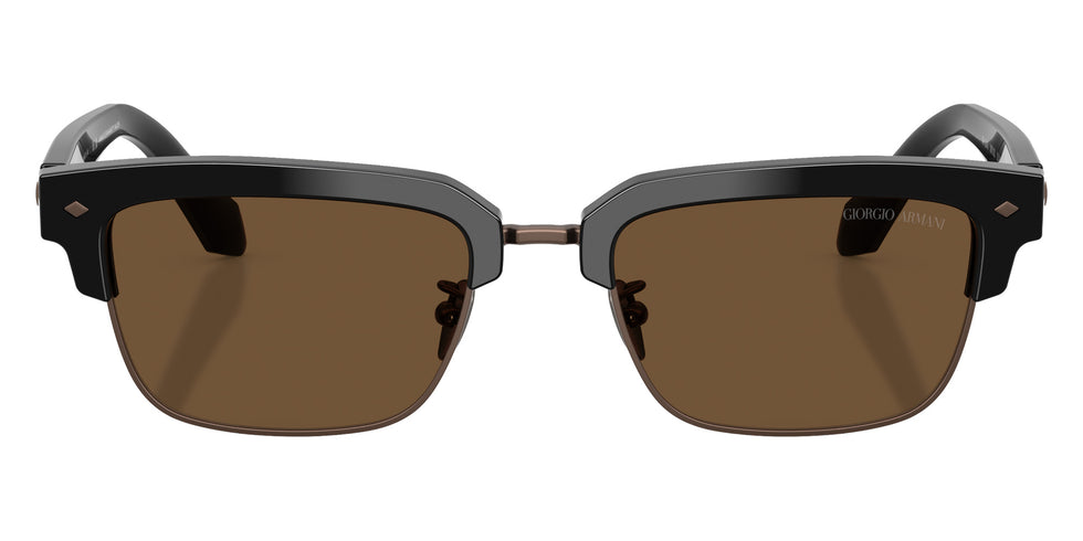 GIORGIO ARMANI AR8243 587553 52 - Black / Dark Brown #id:ar8243587553_s:100100