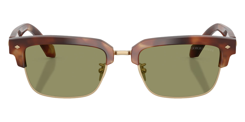 GIORGIO ARMANI AR8243 630214 52 - Brown Havana / Green #id:ar8243630214_s:102100