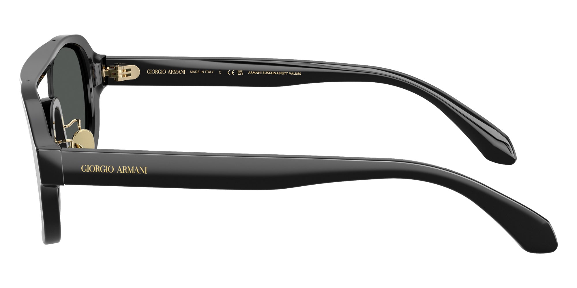 GIORGIO ARMANI AR8247 500187 48 - Black / Dark Gray #id:ar8247500187_s:100110