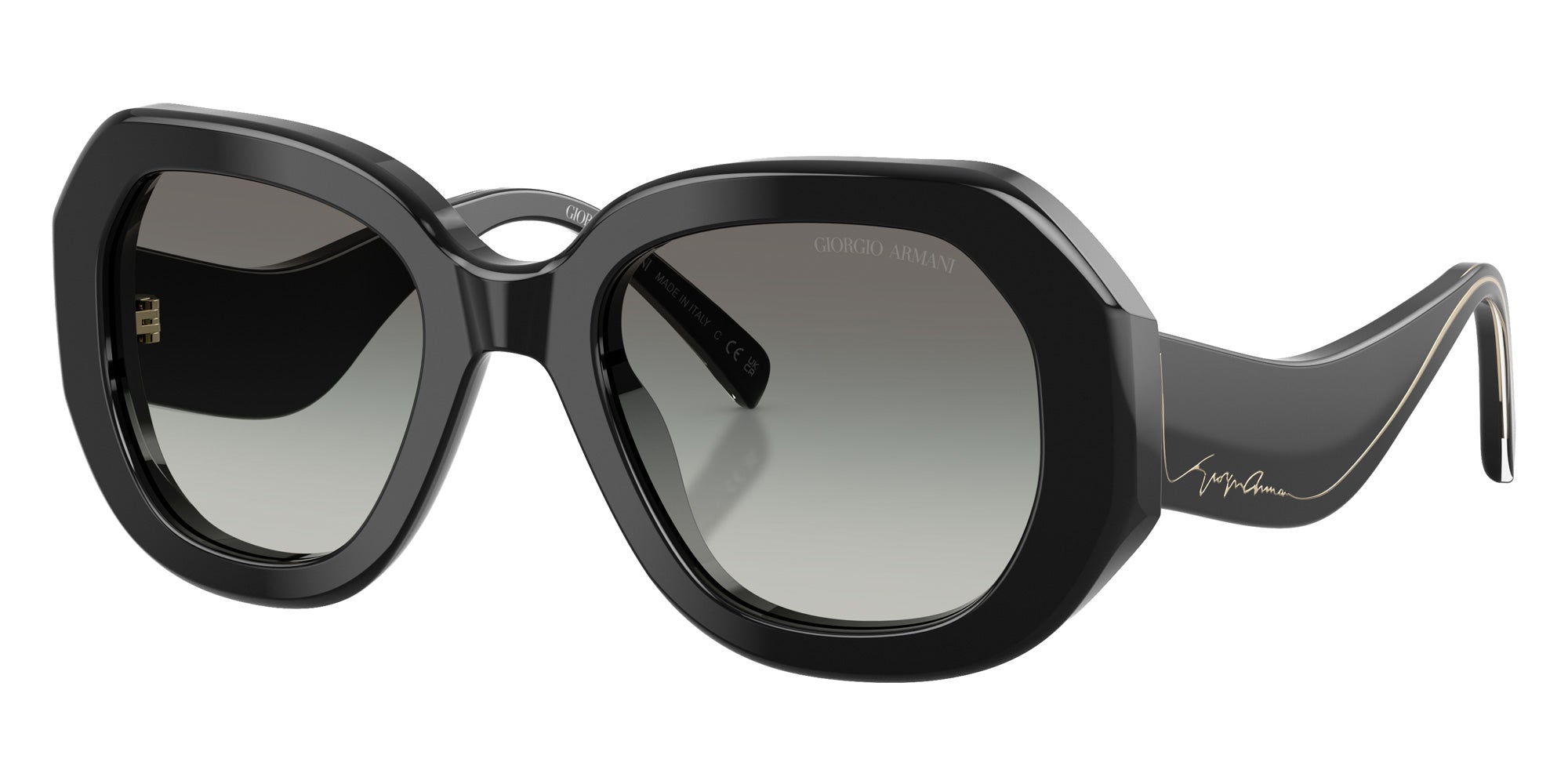 GIORGIO ARMANI AR8248 500111 51 - Black / Gray Gradient #id:ar8248500111_s:100105