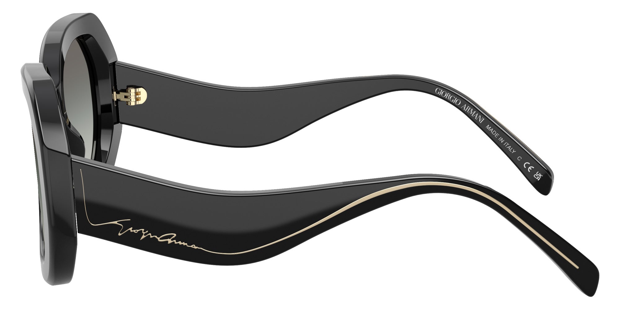 GIORGIO ARMANI AR8248 500111 51 - Black / Gray Gradient #id:ar8248500111_s:100110