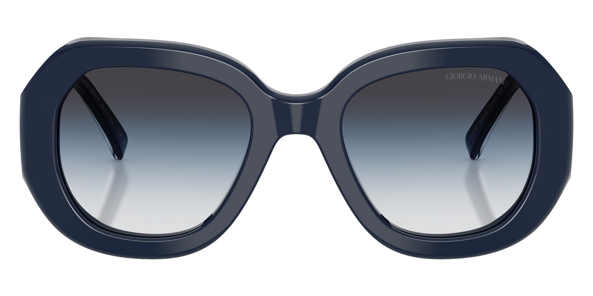 GIORGIO ARMANI AR8248 63417X 51 - Blue / Gray Blue Black Gradient #id:ar824863417x_s:102100