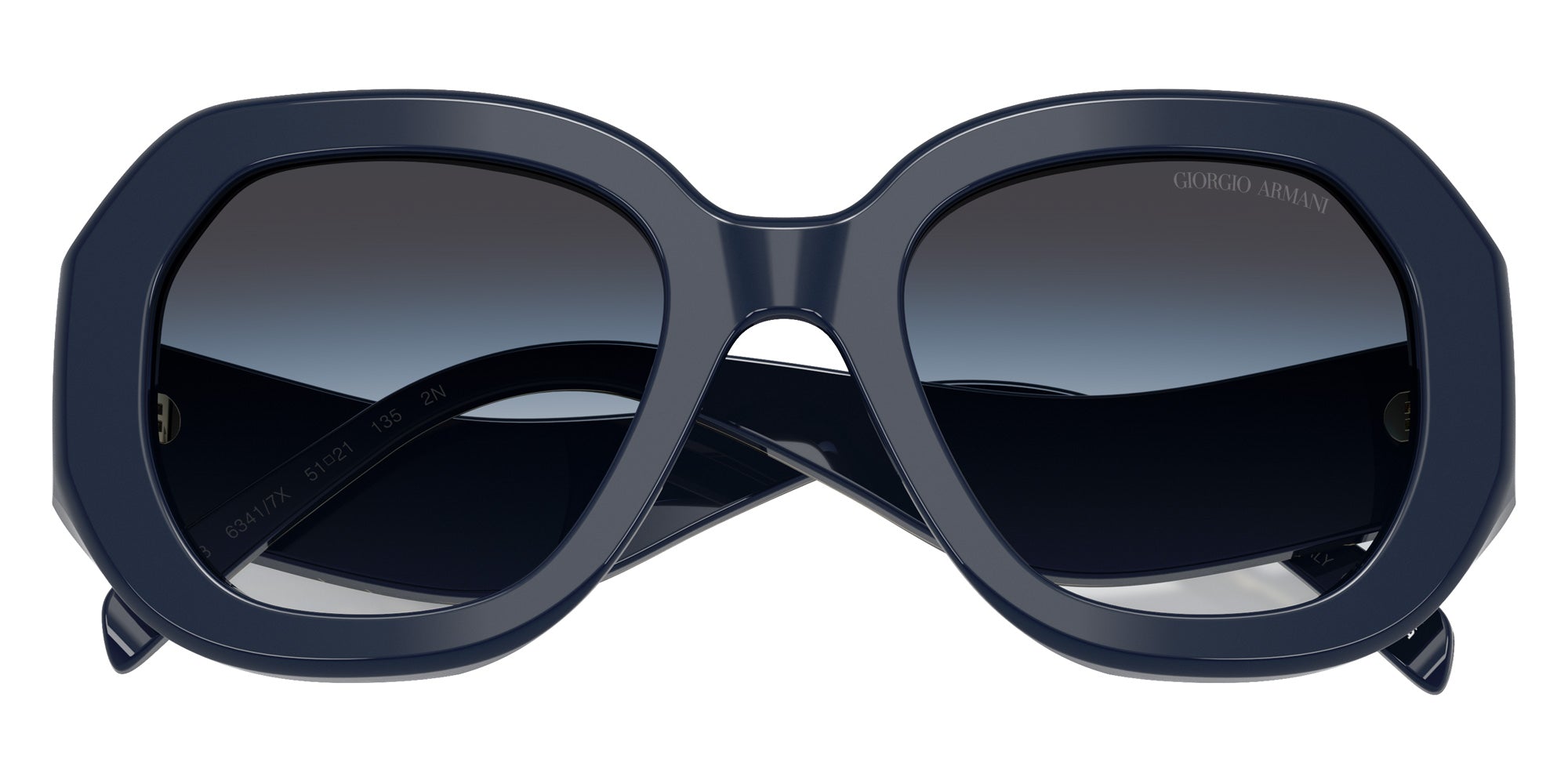 GIORGIO ARMANI AR8248 63417X 51 - Blue / Gray Blue Black Gradient #id:ar824863417x_s:102120