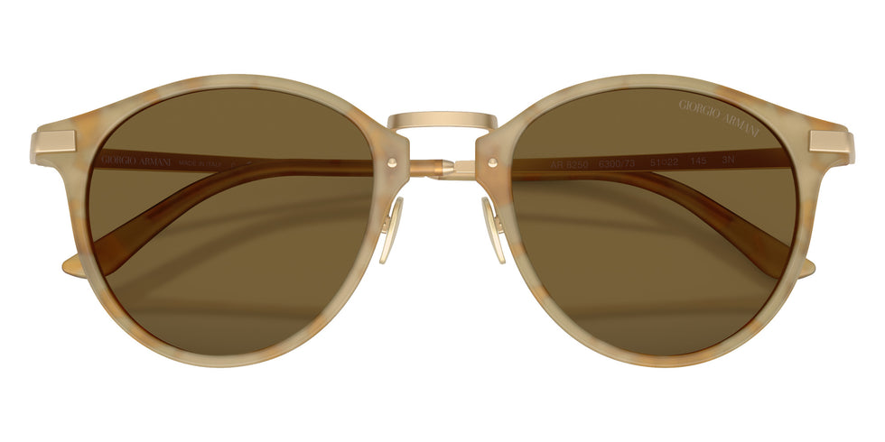 GIORGIO ARMANI AR8250 630073 51 - Beige Havana #id:ar8250630073_s:102100