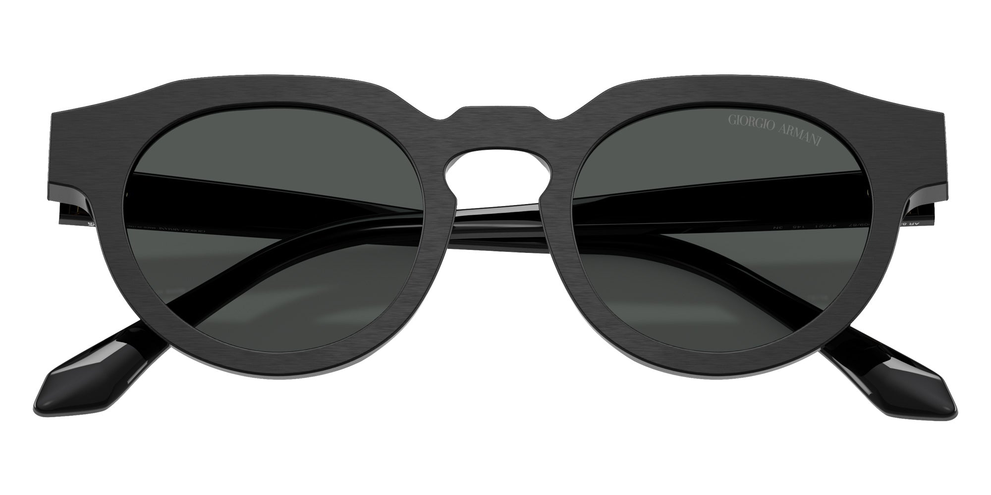 GIORGIO ARMANI AR8255U 500987 47 - Brushed Black #id:ar8255u500987_s:100100