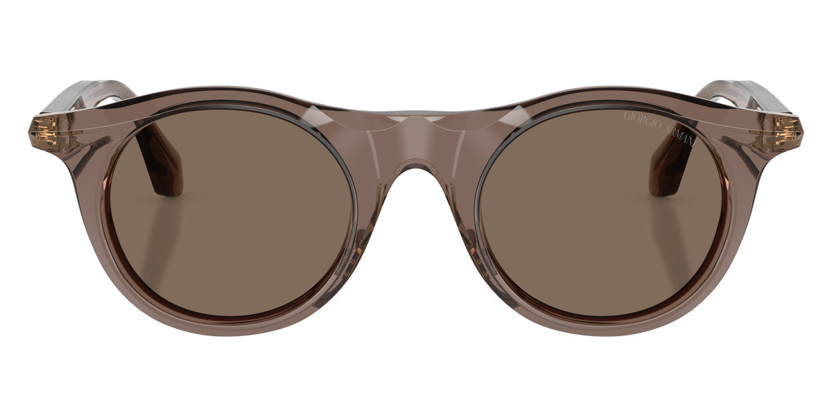 GIORGIO ARMANI AR8258 642073 47 - Transparent Brown / Brown #id:ar8258642073_s:102100